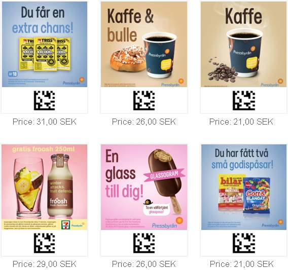 partner coupons in Sweden