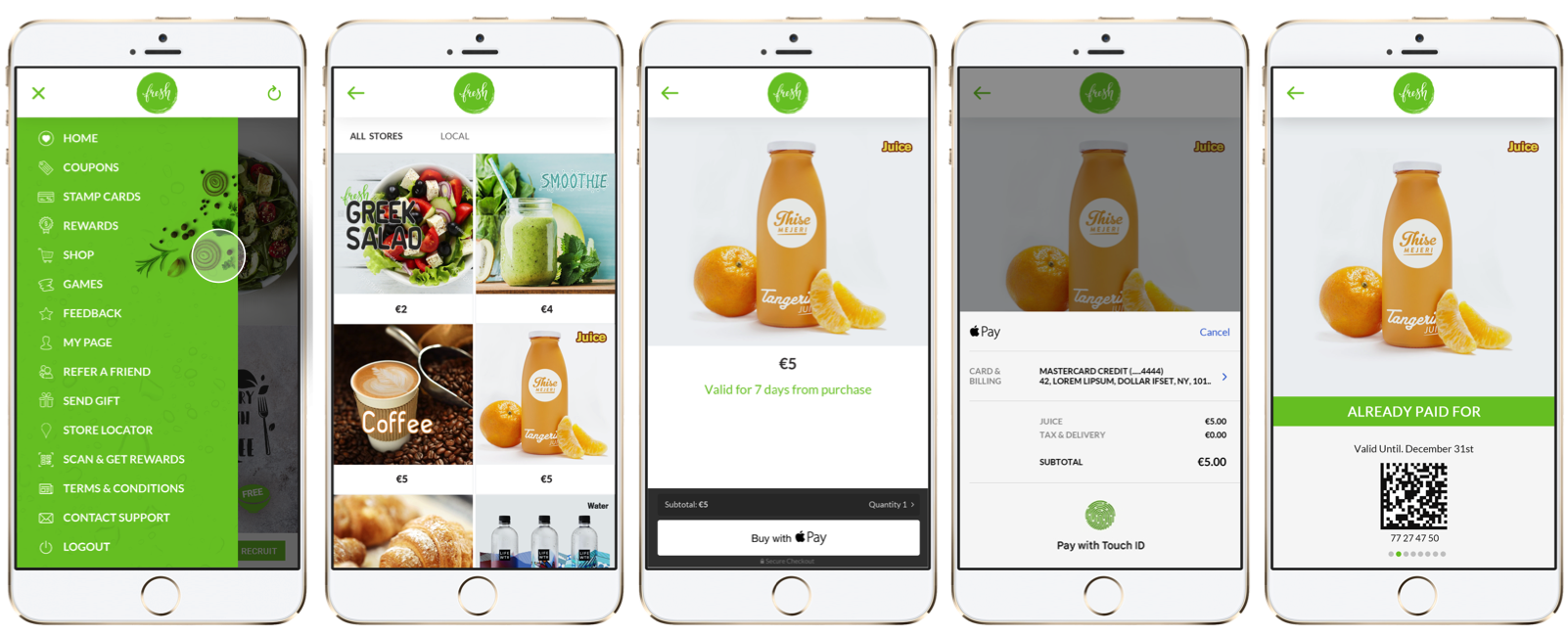 The Fress App Program: Shop offers in the app
