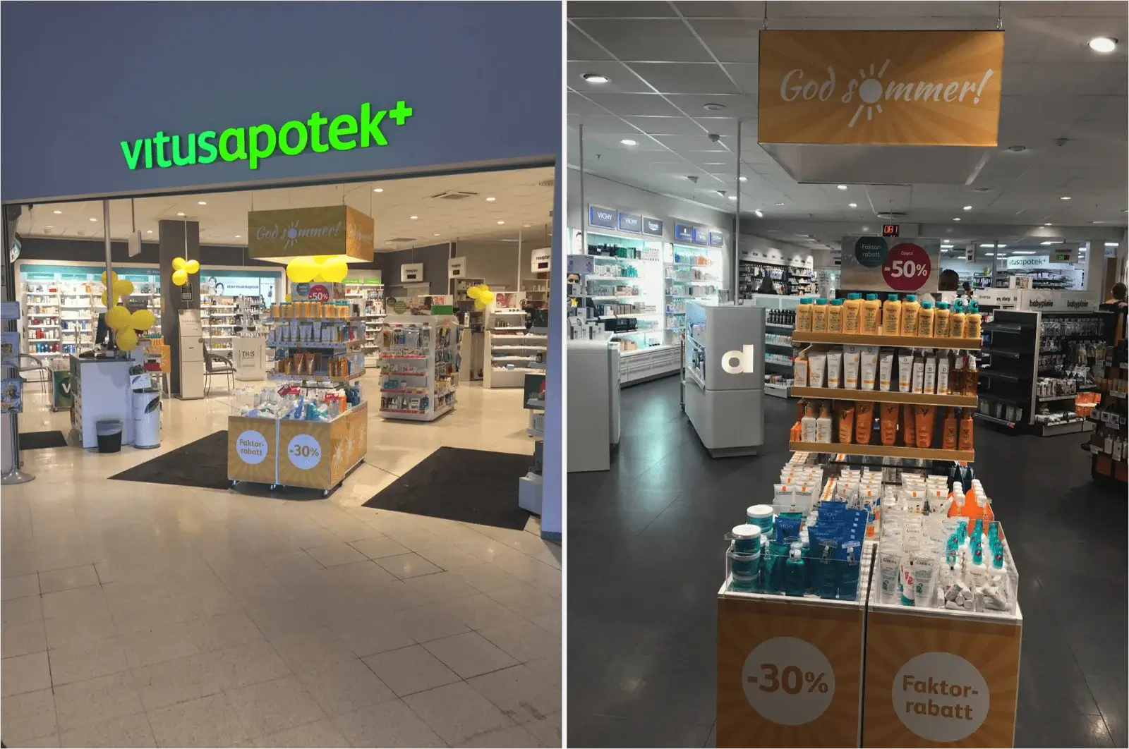 VITUSAPOTEK FAST TRACK CAMPAIGN: In-store promotions