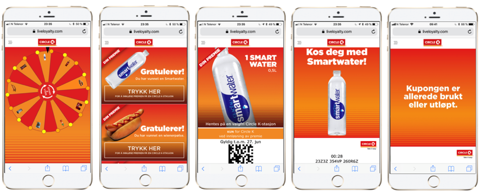 spin and win smartwater