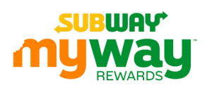 SubWay Myway rewards