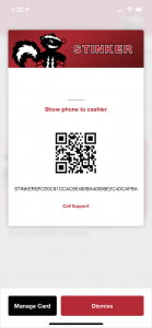 QR code that allows members to access all the gamification loyalty program benefits effortlessly