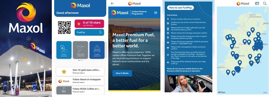 Maxol loyalty app FuelPay