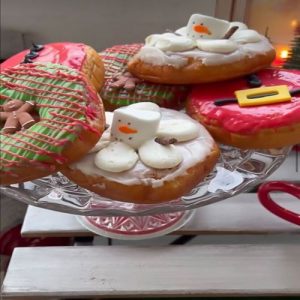 Wenzel's Christmasy doughnuts