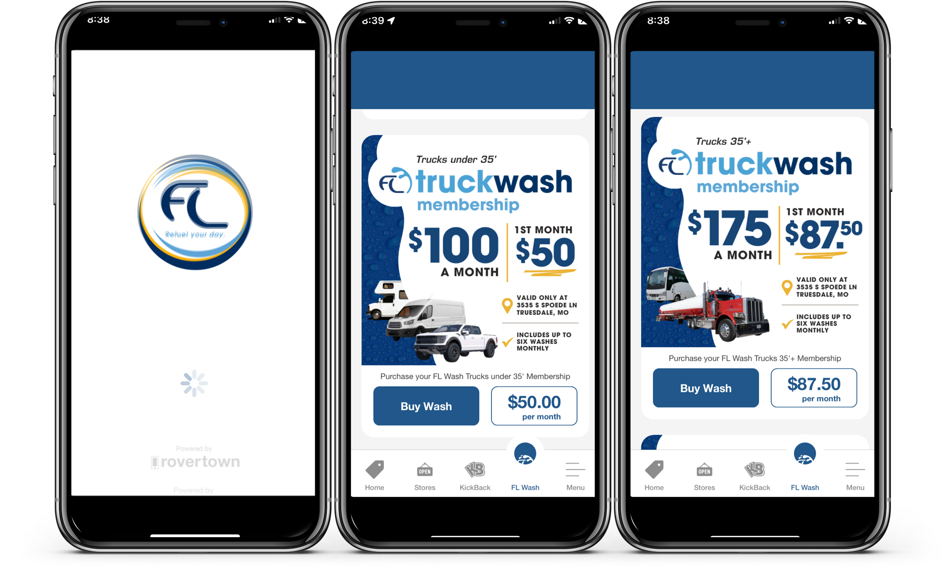 FastLane truck wash subscription plans