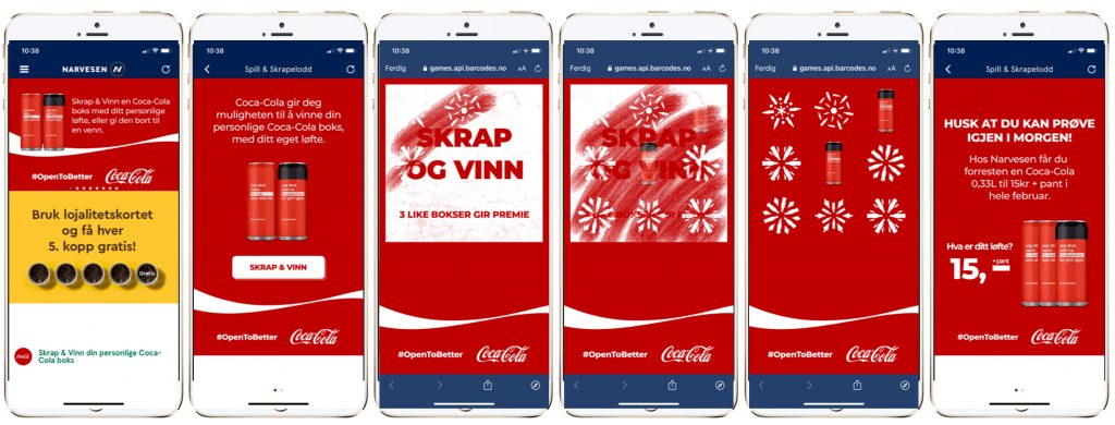 Christmas coca-cola game 