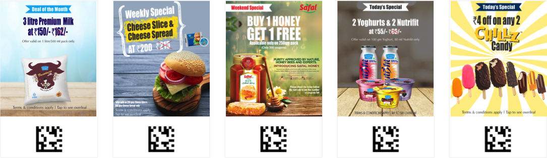 Mother Dairy´s app