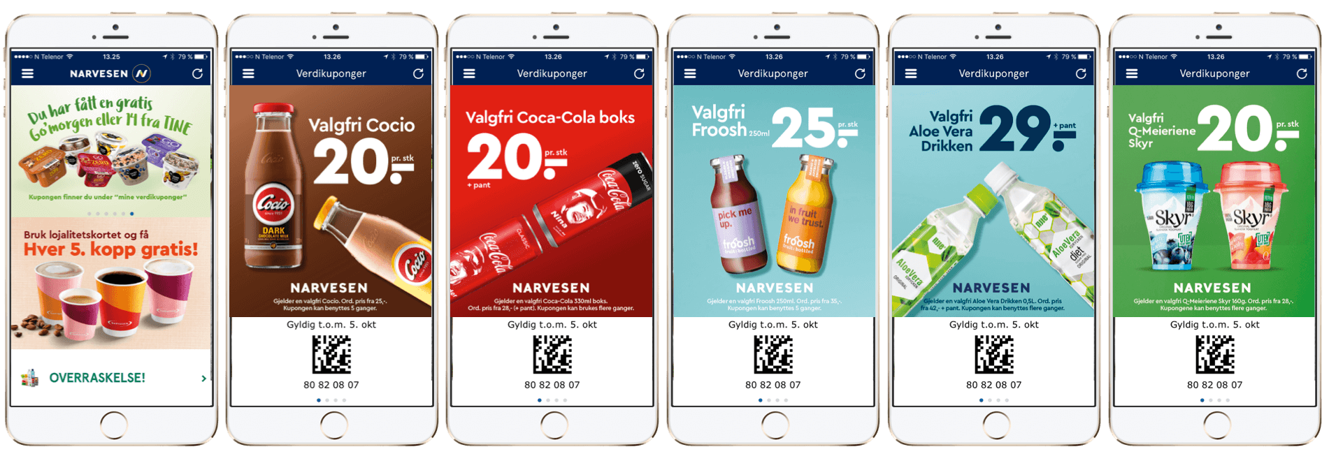 Narvesen app