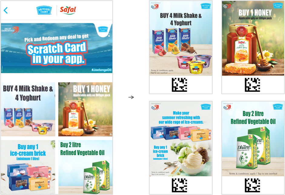 Safal receive coupon 