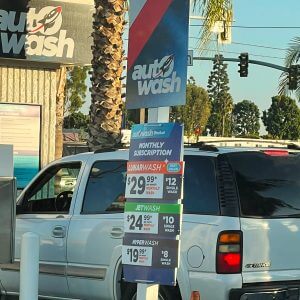 photo of the car wash place