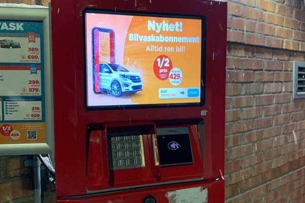 Circle K Norway Payment Terminal